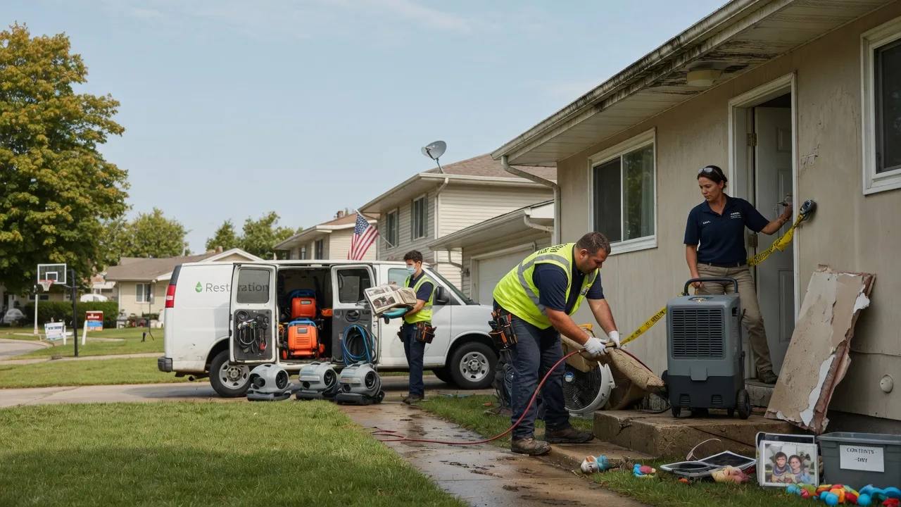 Water Damage Restoration in Laceyville, PA near me